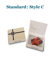 Gift Card Sleeve Standard Style C