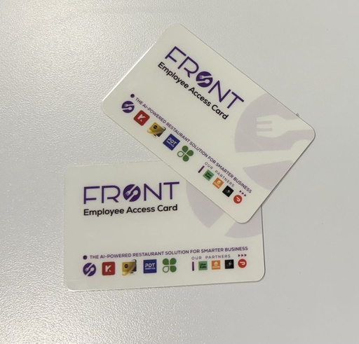 Front Employee Access Card